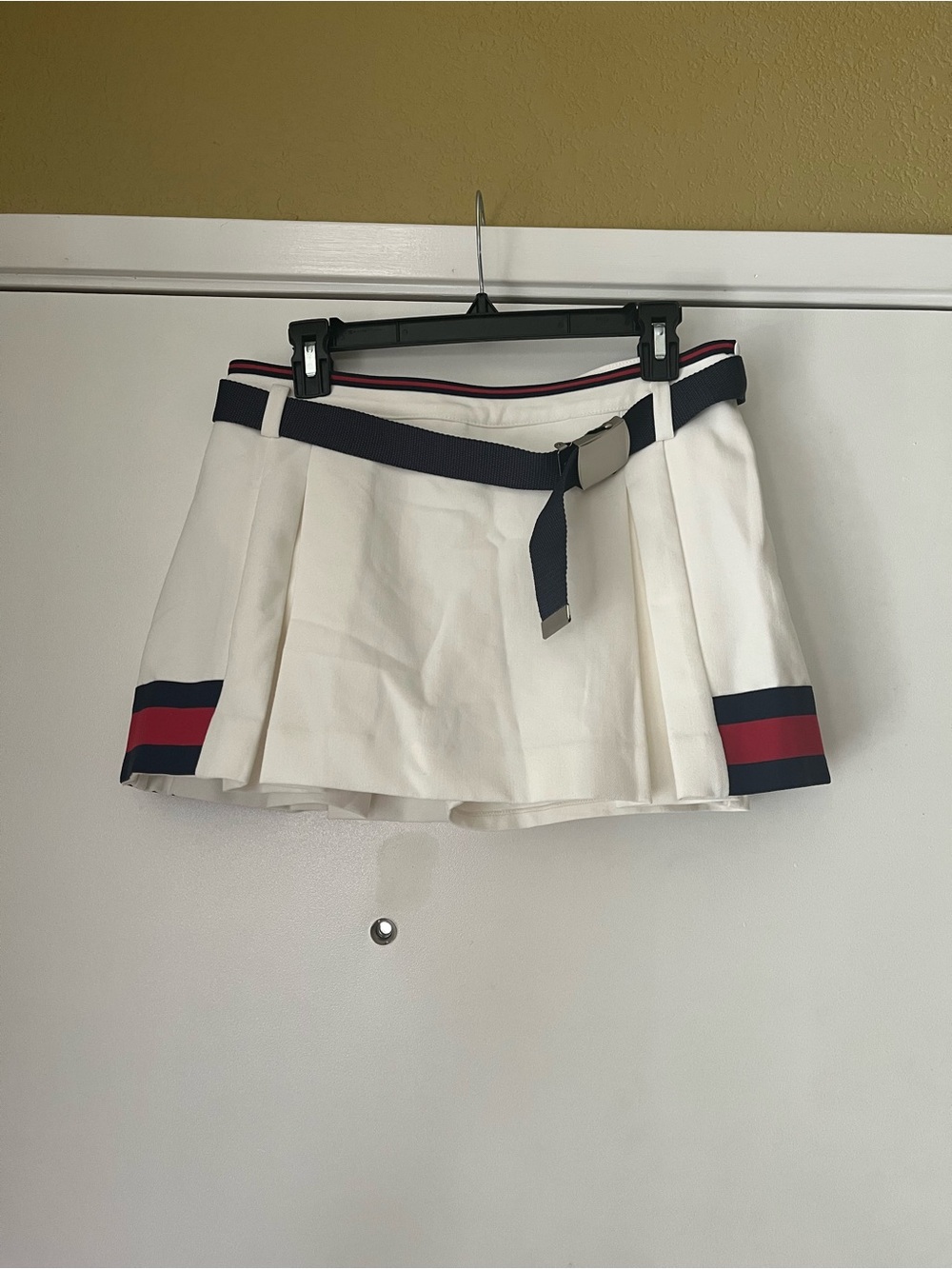 Maeve White Mini Skirt
